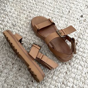 Madewell stacked sandals